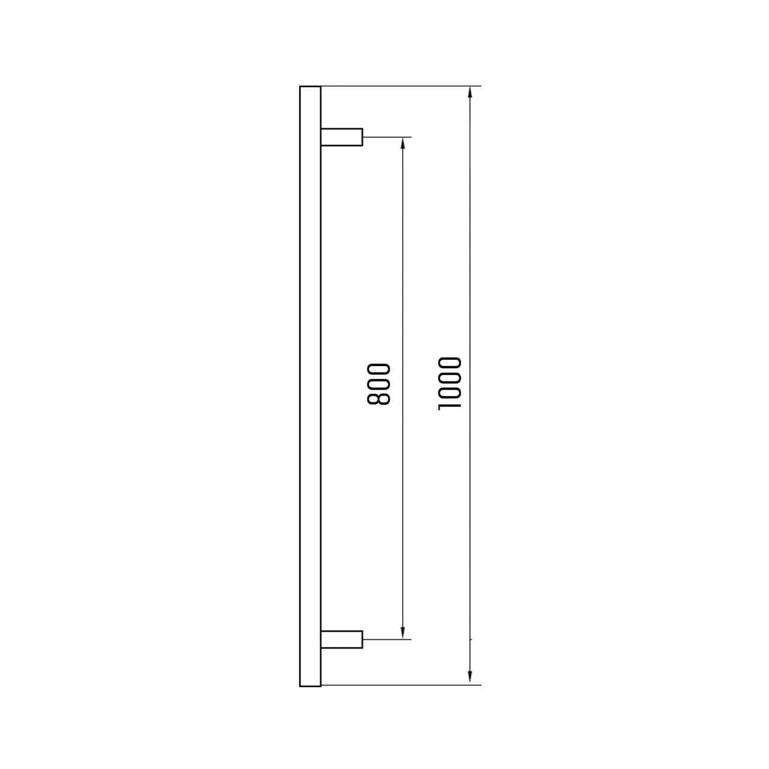 Ручка-скоба DOORLOCK PHS11/32/2ст, 800/1000 Ручка-скоба DOORLOCK PHS11/32/2ст, 800/1000