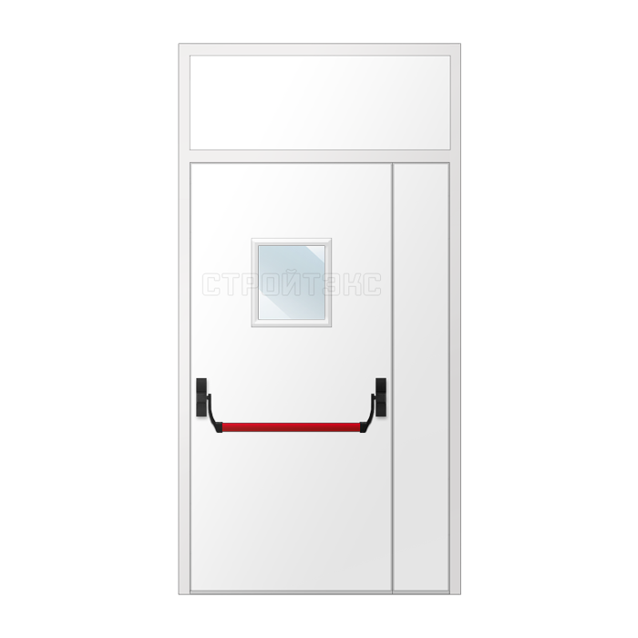 ДПМ-2 EIS60 300х400мм Антипаника с фрамугой ДПМ-2 EIS60 300х400мм Антипаника с фрамугой